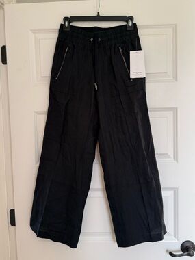 NWT Athleta Cabo Linen Wide Leg Pant